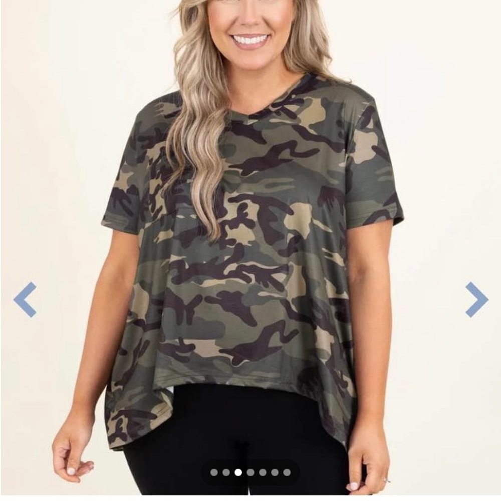 Camo Top XL (14-16) from Chic Soul